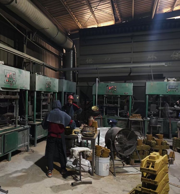 Film coated sand molding process