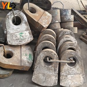 Wear-Resistant Manganese Steel Crusher Hammer Head