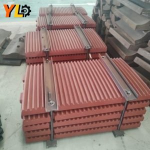 Jaw Crusher Spare Parts High Manganese Chromium Jaw Crusher Plate